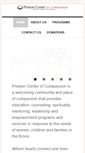 Mobile Screenshot of prestoncenterofcompassion.org